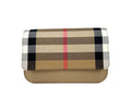 Burberry Small Leather Madison Crossbody Check Bag