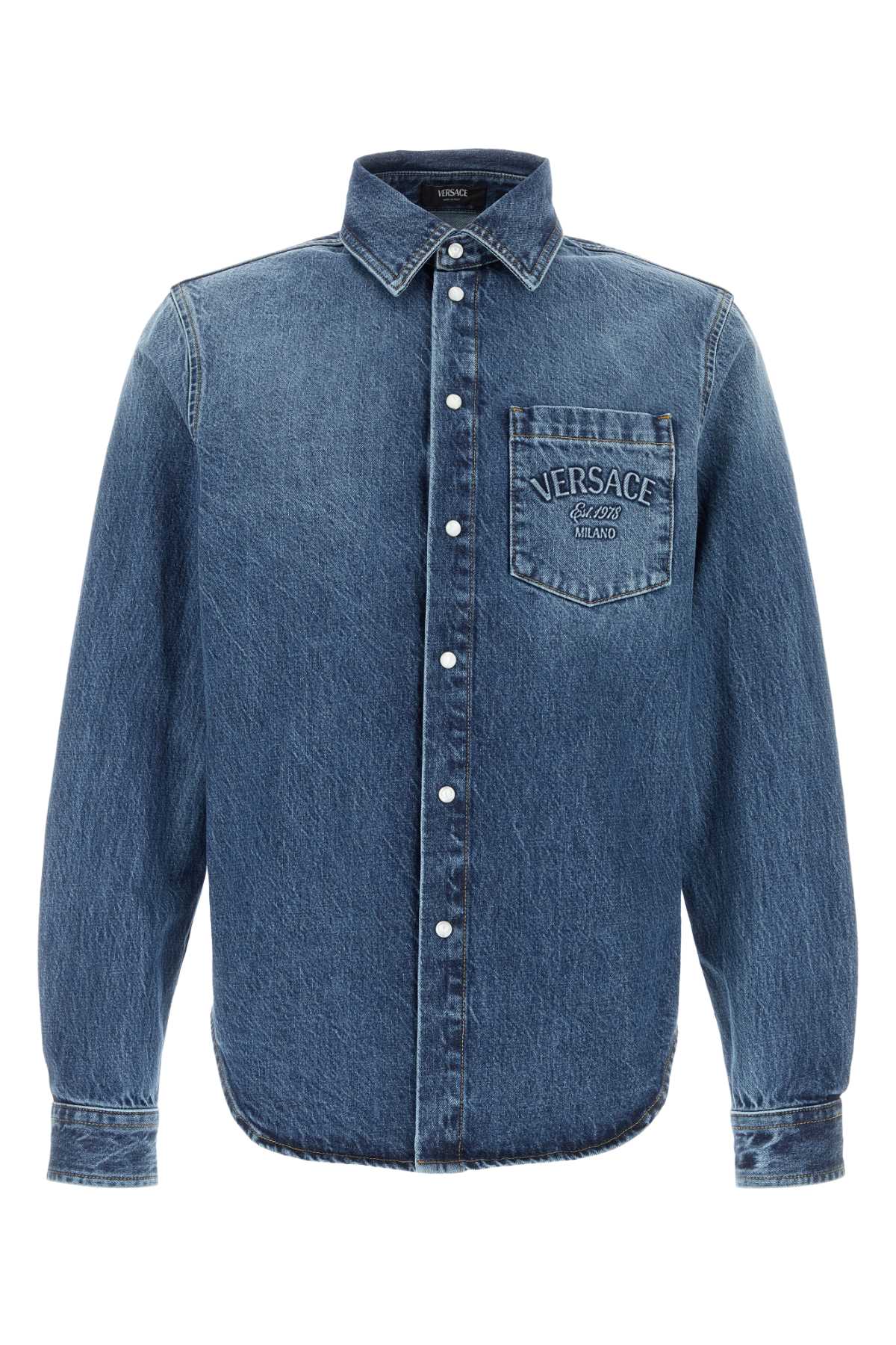 Versace Men Denim Shirt