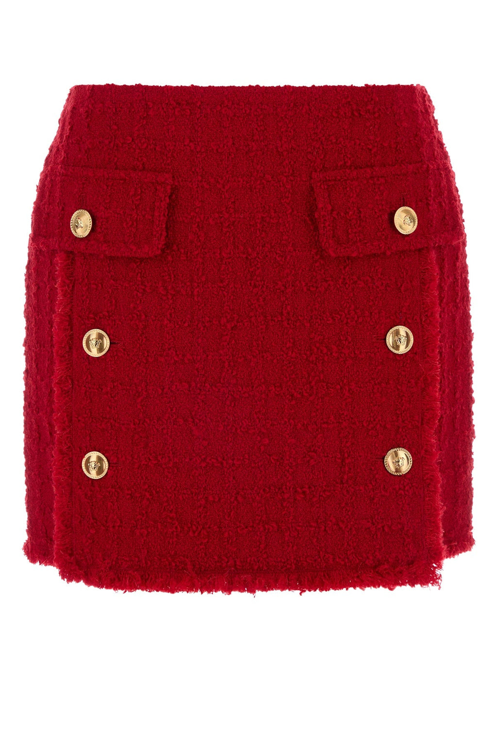 Versace Women Skirt Responsible Heritage Textured Tweed