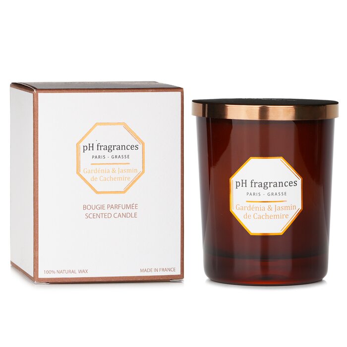 PH FRAGRANCES - Scented Candle Gardenia & Jasmine of Cashmere