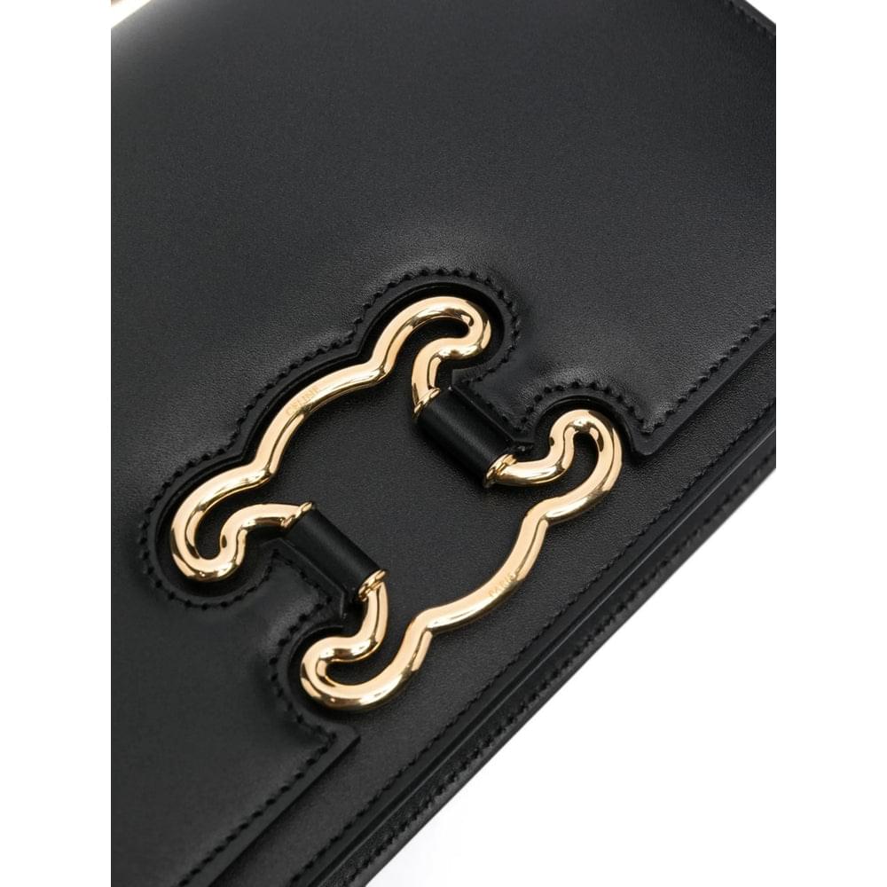 Celine Black Satchels & Cross Body Bags Women