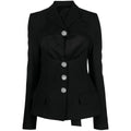The Attico Black Jackets - Blazers Women Women