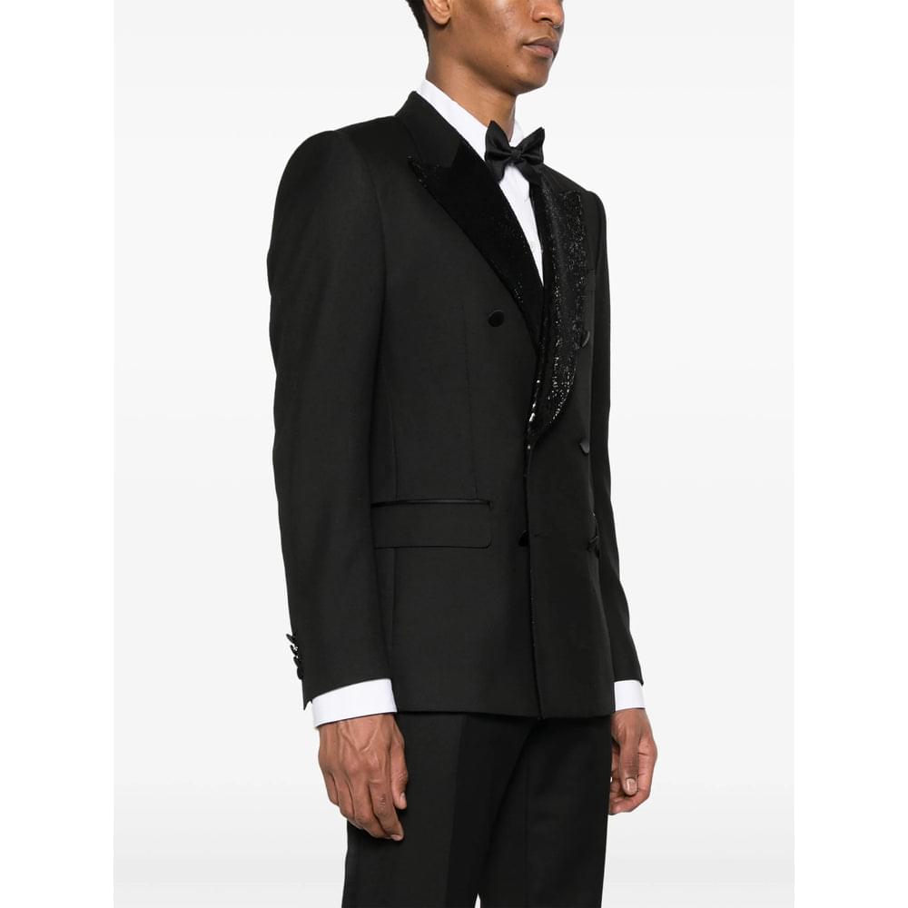 Dolce & Gabbana Black Jackets - Blazers Men