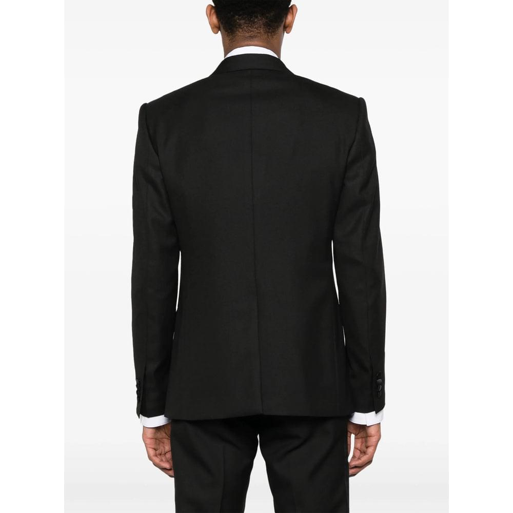 Dolce & Gabbana Black Jackets - Blazers Men