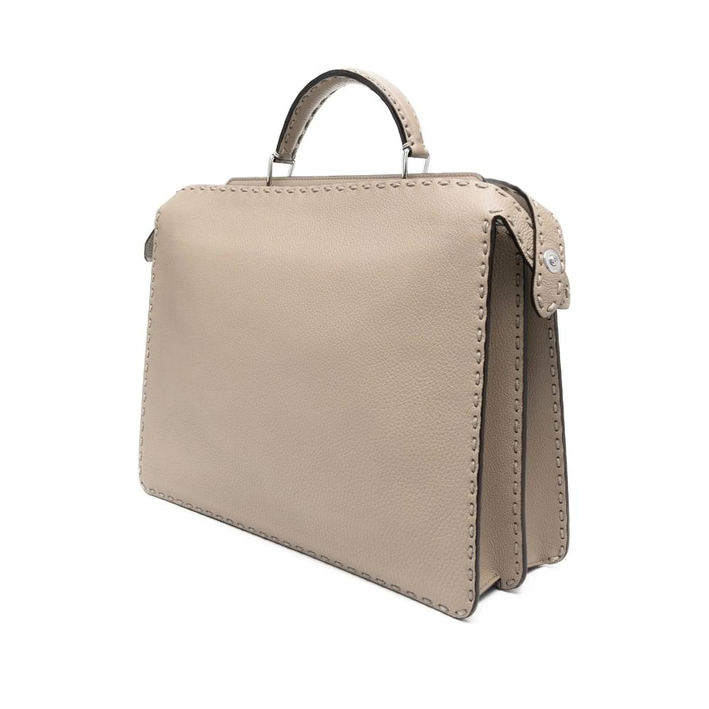 Fendi Neutrals Tote Bags Men