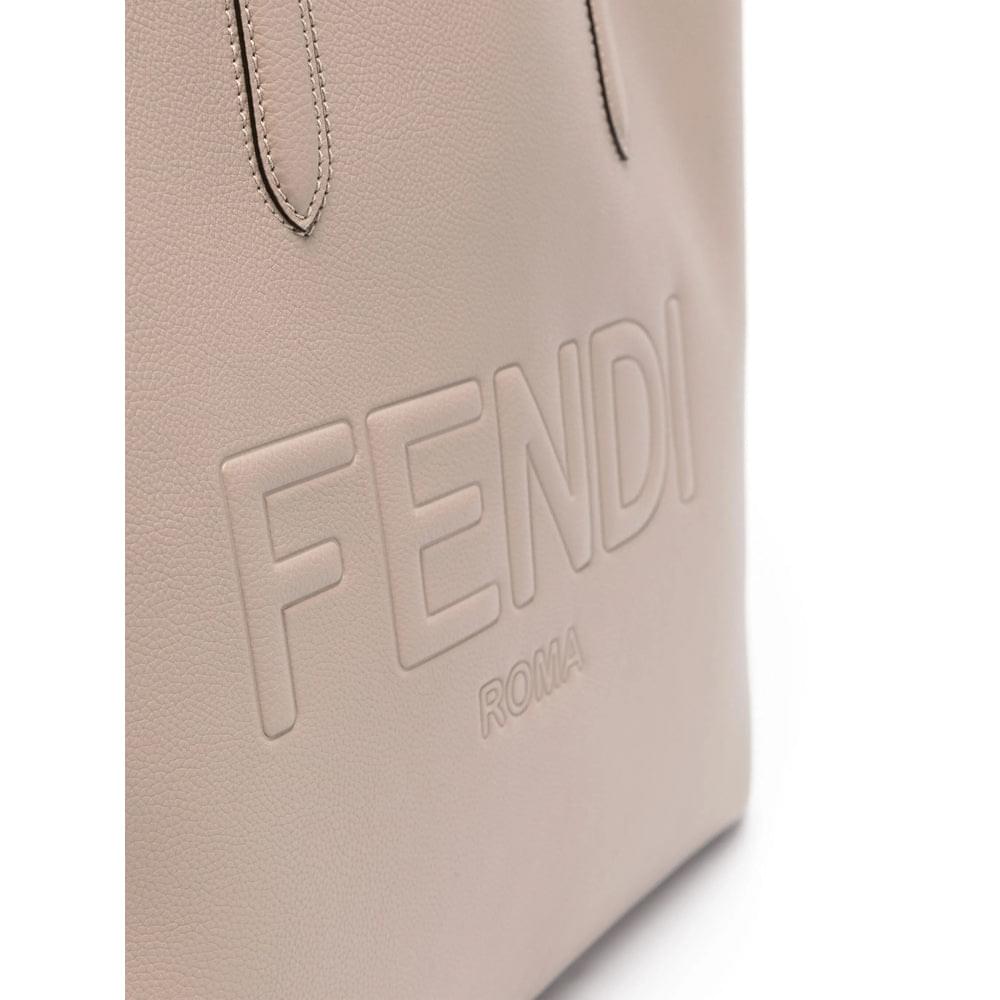 Fendi Neutrals Tote Bags Men