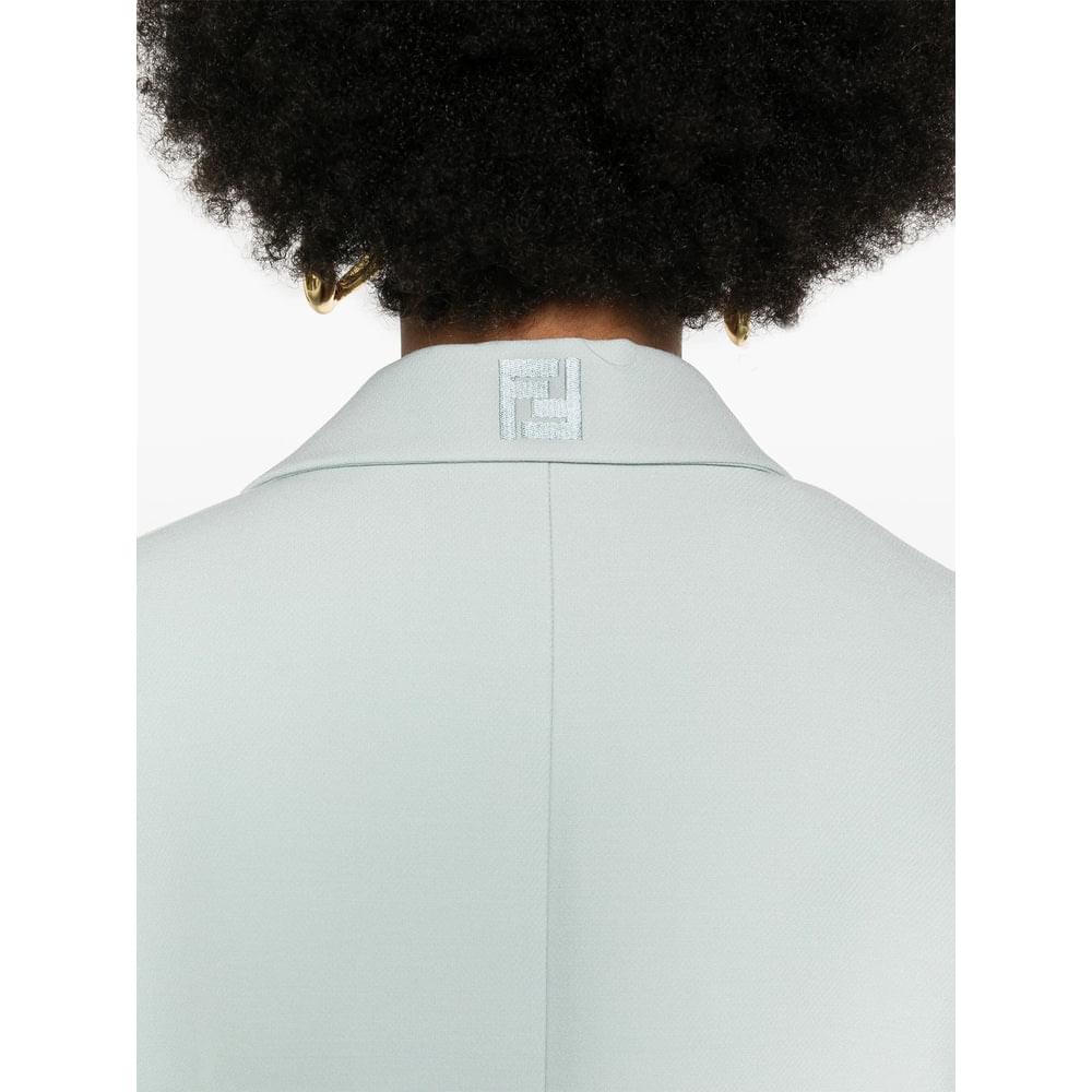 Fendi Blue Jackets - Blazers Women
