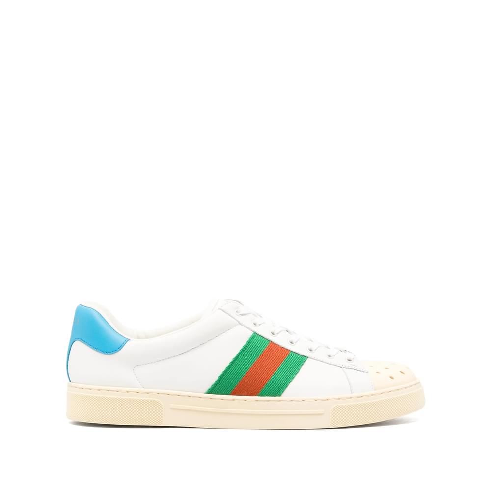 Gucci White Trainers - Low-Tops Men Men