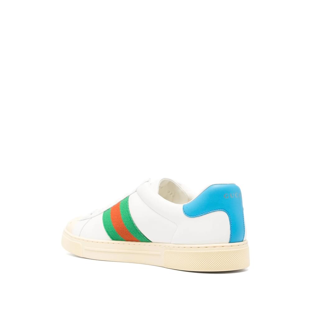 Gucci White Trainers - Low-Tops Men Men