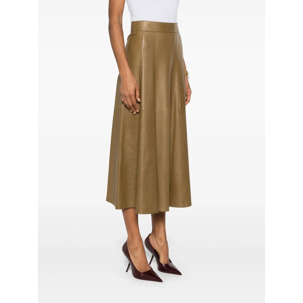 Saint Laurent Green Skirts - A-Line Skirts Women