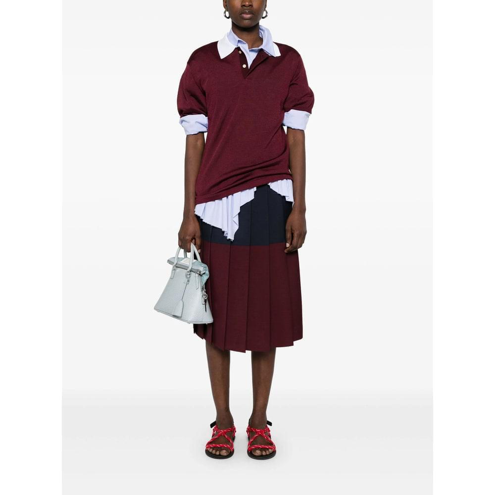 Miu Miu Purple Skirts - Pleated Skirts Women