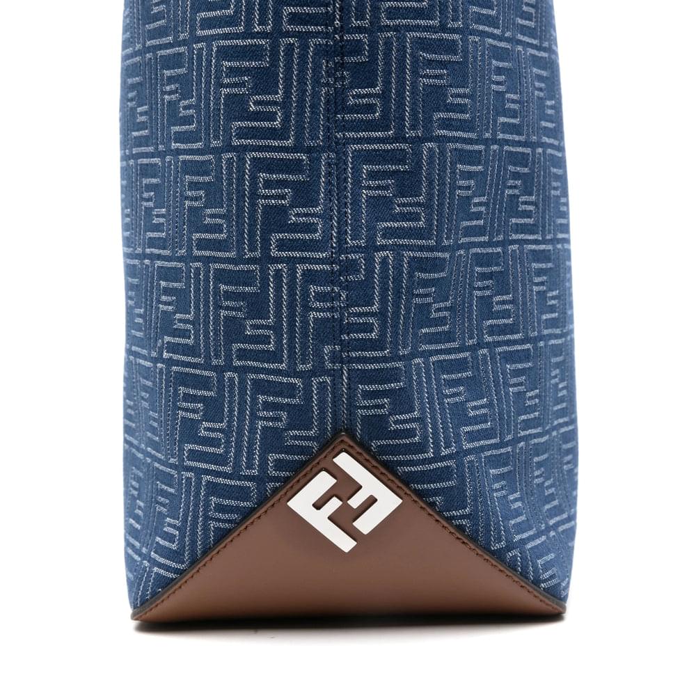 Fendi Blue Tote Bags Men Men