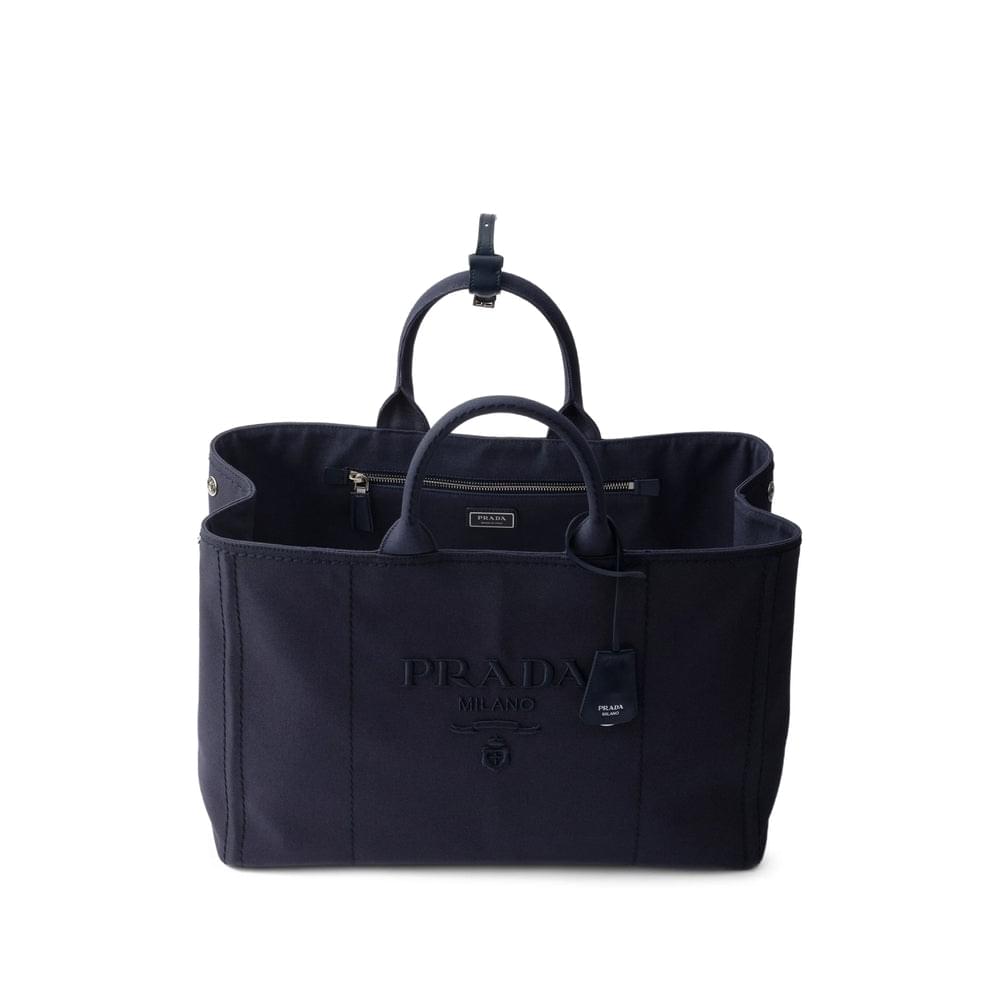 Prada Blue Tote Bags Men