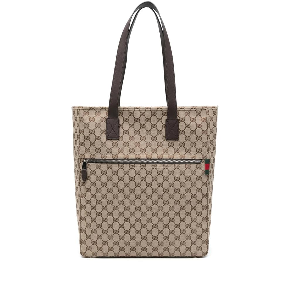 Gucci Brown Tote Bags Men