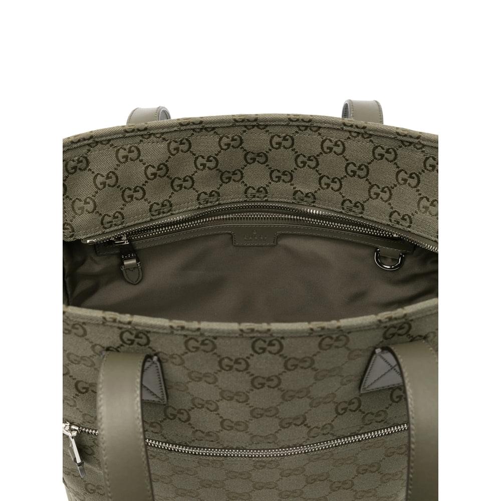 Gucci Green Tote Bags Men