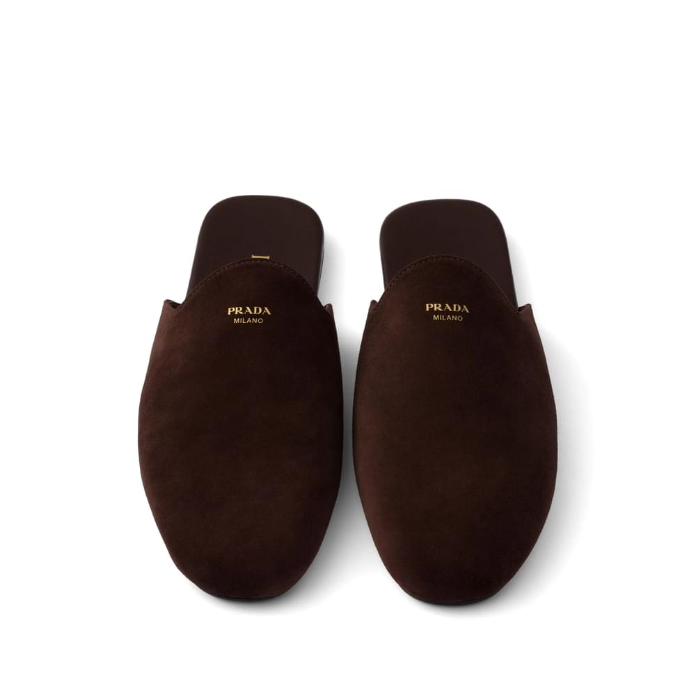 Prada Brown Slippers Women
