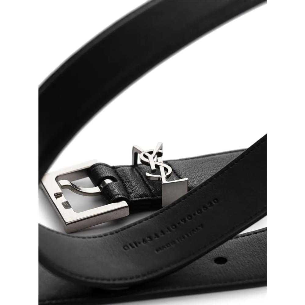Saint Laurent Black Belts Men