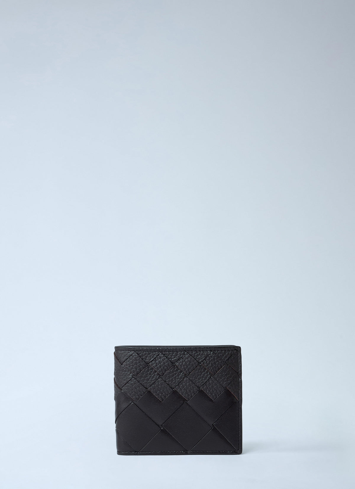 Bottega Veneta Men Intrecciato Bi-Fold Wallet